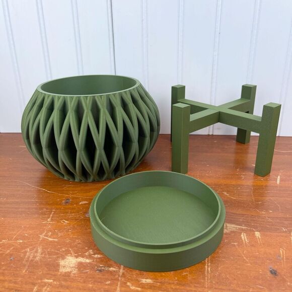 The Maka Planter Pot, Indoor Flower Pot, Houseplants, Ecofriendly - Picture 7 of 9